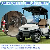golf cart wheel hubs